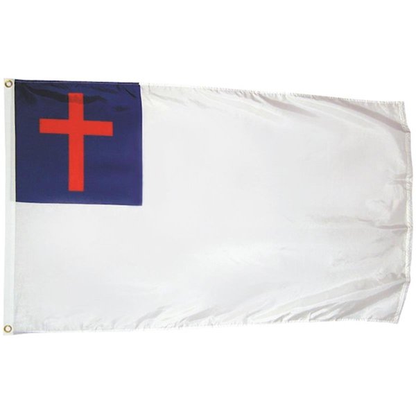 Terraza 3 x 5 ft. Garden Flag - Christian TE2521152